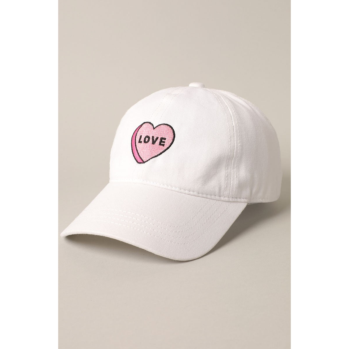 FLASH SALE - The Valerie - Love Embroidered Baseball Hat