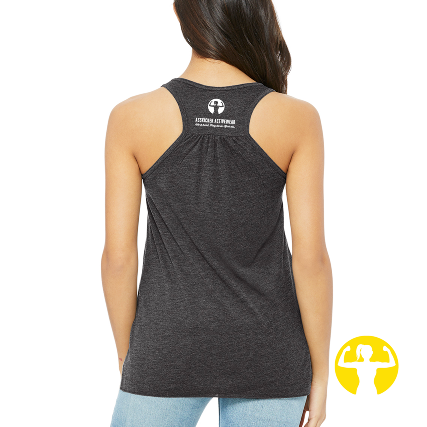 Actually, I Can 💪 Flowy Racerback Tank