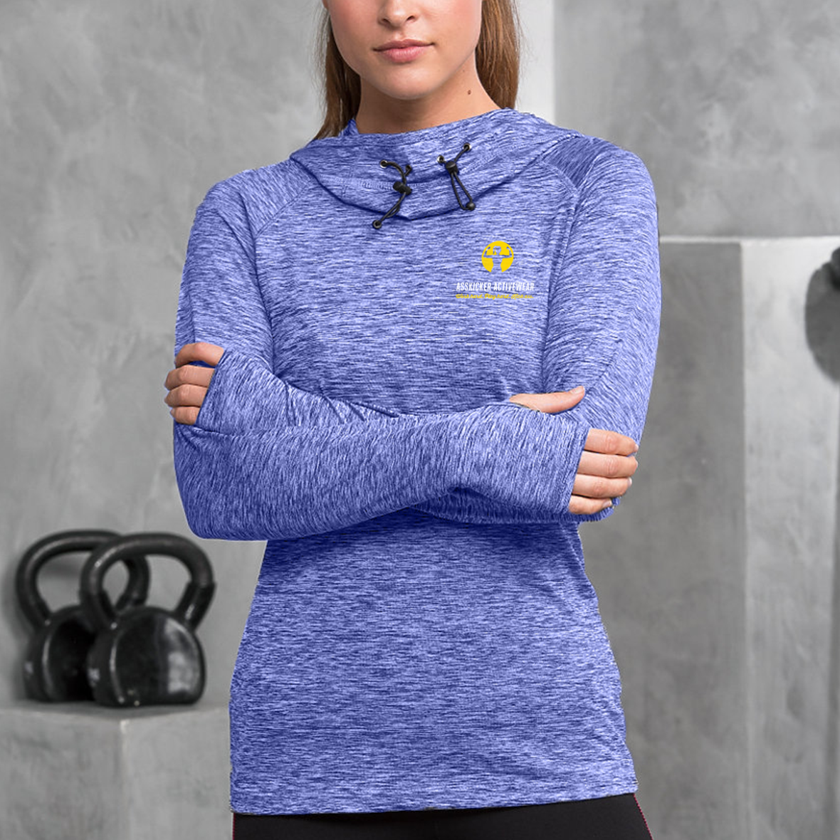 Cool Cowl Neck Top | Performance Long Sleeve (XS)