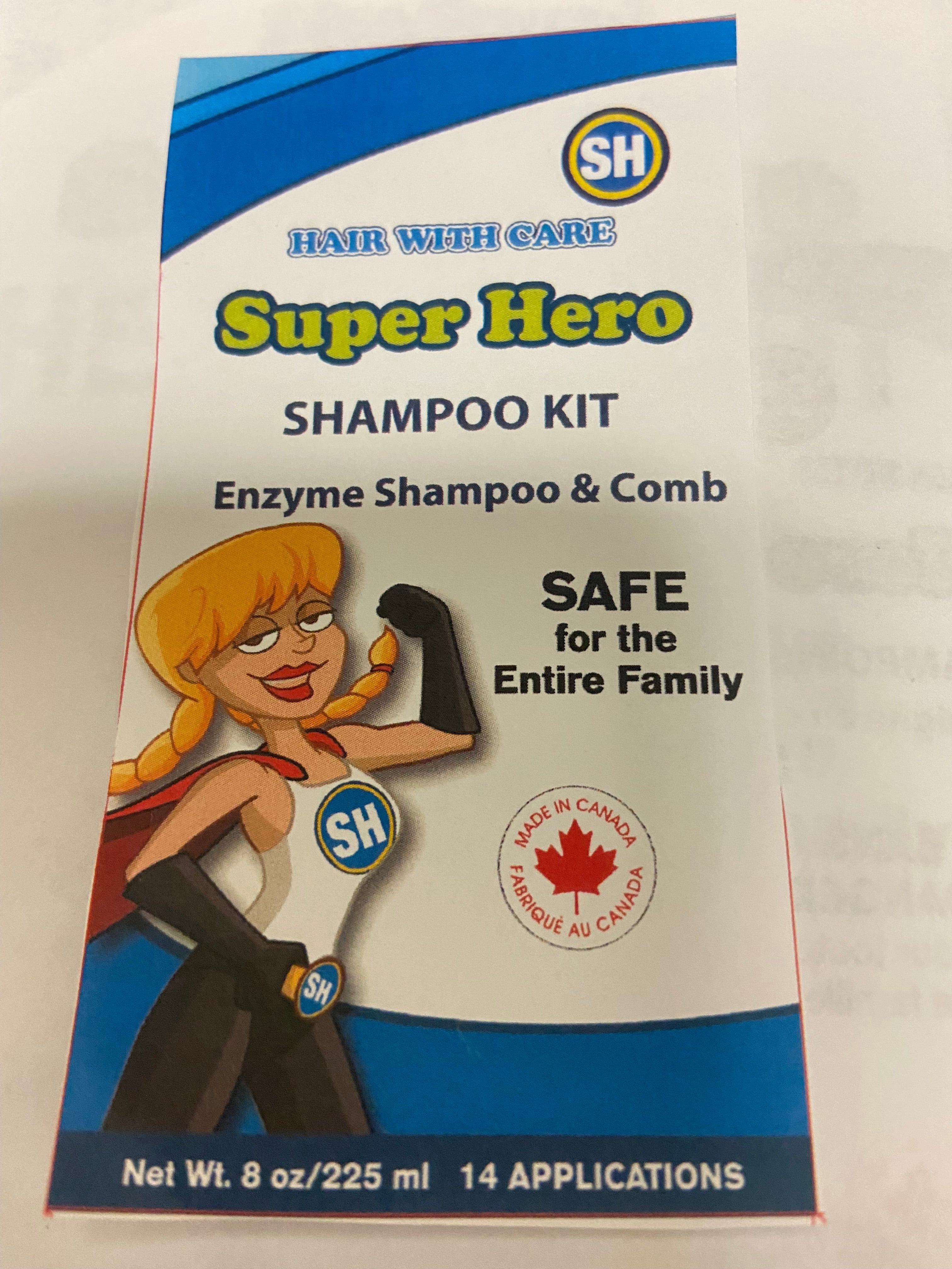 Shampoo Kit with Comb
