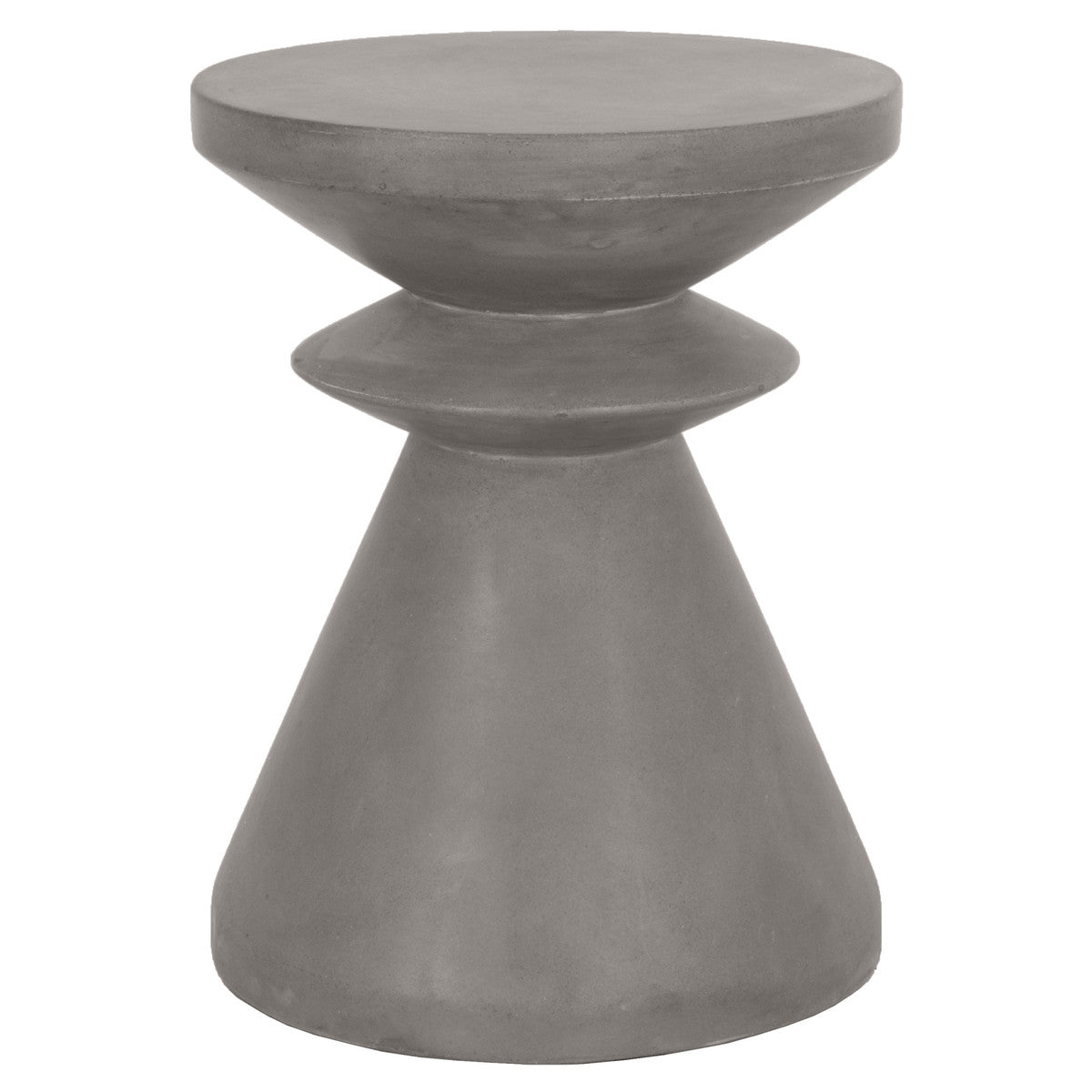 Pawn Slate Gray Accent Table