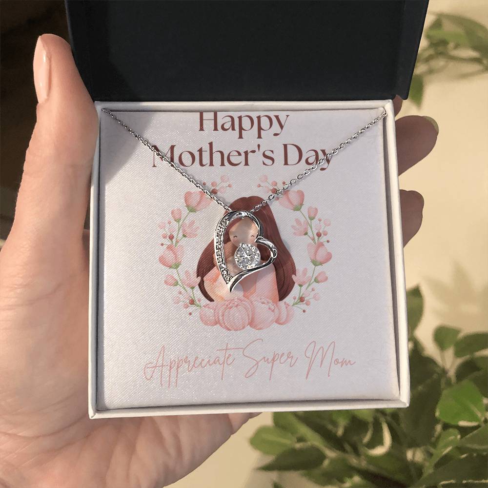 Super Mom Mother's Day Necklace