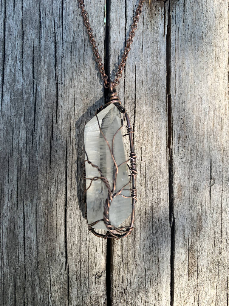 Tree of Life Quartz necklace
