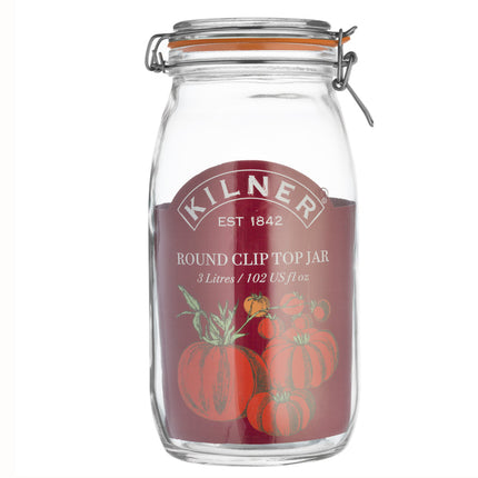 Kilner Clip-Top Jar 3L