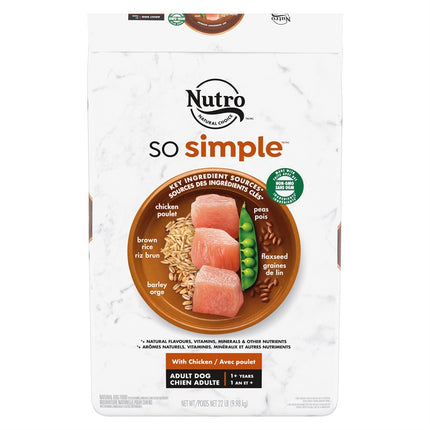 NUTRO So Simple Adult Chicken Recipe 22LB