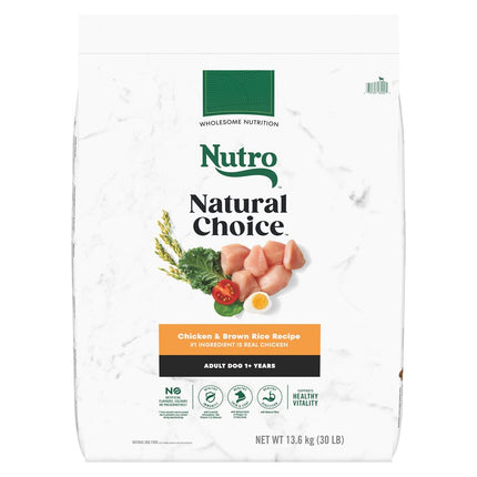 NUTRO Natural Choice Adult Dog Chicken, Rice & Sweet Potato 30LB