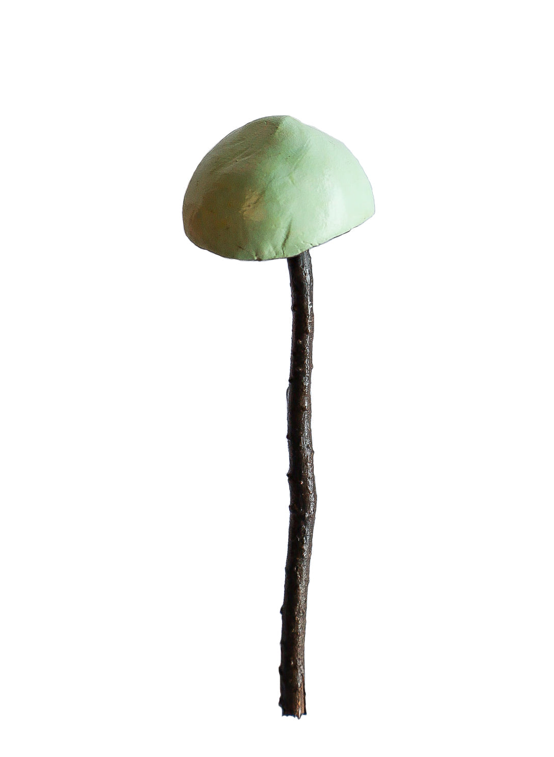 clay and wood mushroom sculpture 10 by Emma Lee Fleury