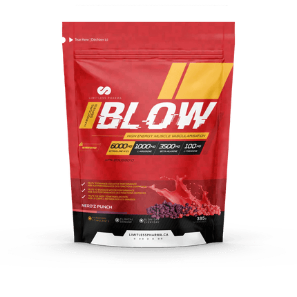 Limitless Pharma Blow Pre - Workout - Just Simcoe
