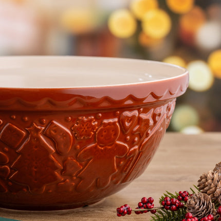 Mason Cash Gingerbread Mixing Bowl 4L