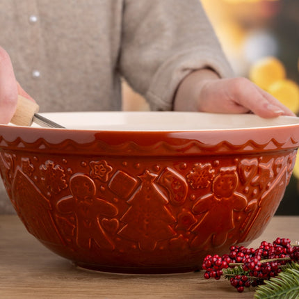 Mason Cash Gingerbread Mixing Bowl 4L