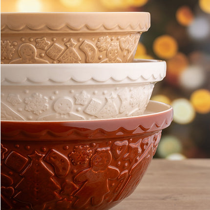 Mason Cash Gingerbread Mixing Bowl 4L