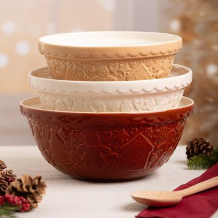 Mason Cash Gingerbread Mixing Bowl 4L