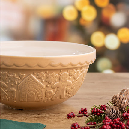 Mason Cash Gingerbread Mixing Bowl 2L