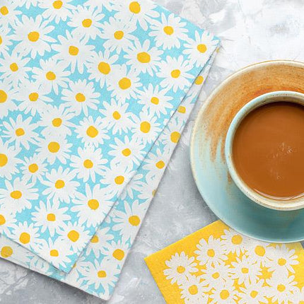 Daisies Dishcloth & Kitchen Towel Set