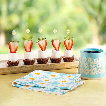 Daisies Dishcloth & Kitchen Towel Set