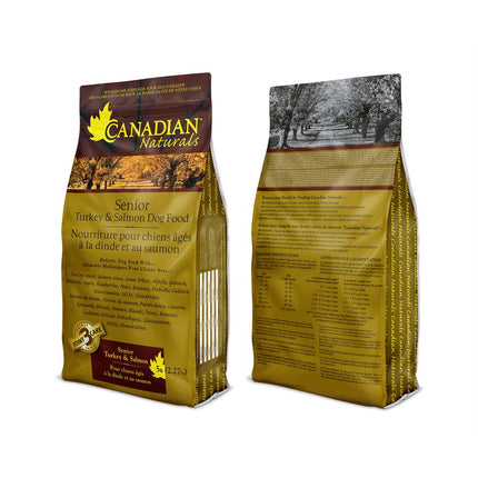 Canadian Naturals Senior Dog Turkey & Salmon 15LB