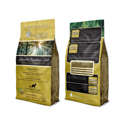 Canadian Naturals Dog Limited Ingredient Diet Duck & Potato 5LB