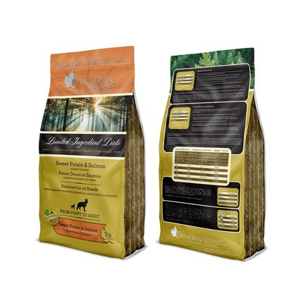 Canadian Naturals Dog Limited Ingredient Diet Salmon & Sweet Potato 25LB