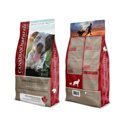 Canadian Naturals Value Series Adult Dog Pork & Brown Rice 5LB
