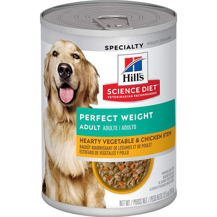 Hill's Science Diet Perfect Weight Dog Vegetable & Chicken 12 / 12.5oz
