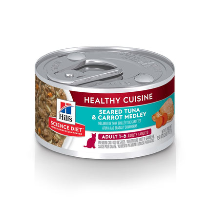 Hill's Science Diet Healthy Cuisine Cat Seared Tuna & Carrot 24 / 2.8oz