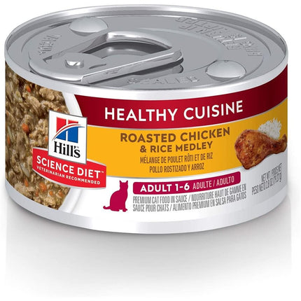 Hill's Science Diet Healthy Cuisine Cat Roasted Chicken & Rice 24 / 2.8oz