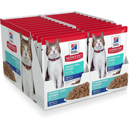 Hill's Science Diet Senior 7+ Cat Tuna Pouch 24 / 2.8oz