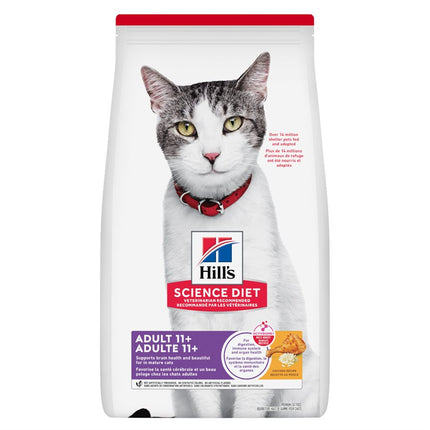 Hill's Science Diet Senior 11+ Cat Chicken 7LB