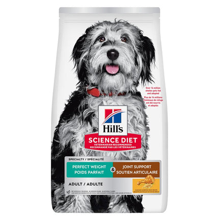 Hill's Science Diet Adult Perfect Weight & Joint Support Chicken 25LB