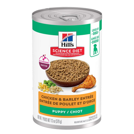 Hill's Science Diet Puppy Chicken & Barley Entrée 12 / 13oz