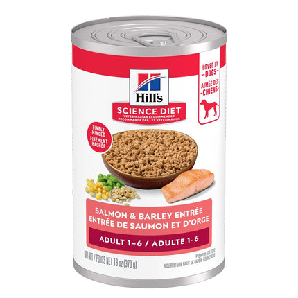 Hill's Science Diet Dog Salmon & Barley Entrée Dog Food 12 / 13oz