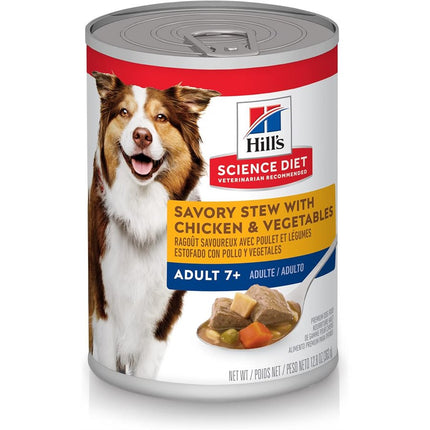 Hill's Science Diet Senior 7+ Dog Stew with Chicken Vegetable 12 / 12.8oz