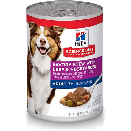 Hill's Science Diet Senior 7+ Dog Stew with Beef Vegetable 12 / 12.8oz
