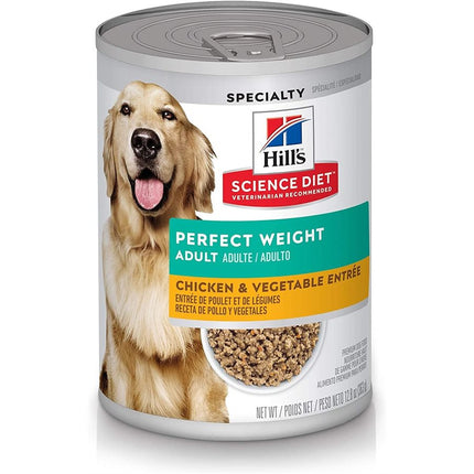 Hill's Science Diet Perfect Weight Dog Chicken Entrée 12 / 12.8oz