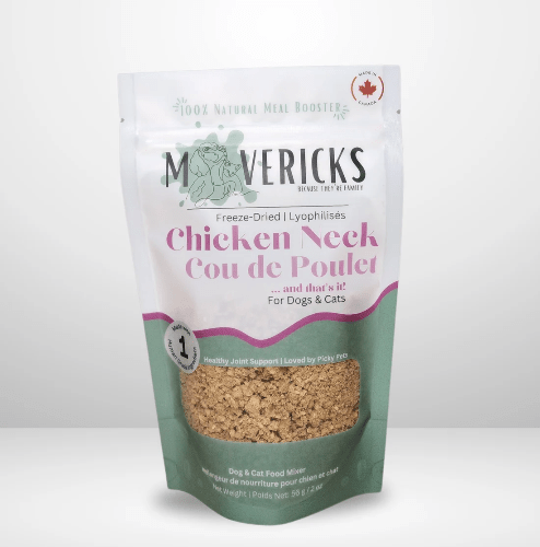 MAVERICKS FD PWD CHICKEN NECKS 56G - Just Simcoe