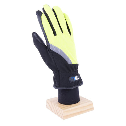 Mechanics Glove PU Palm Green/Black