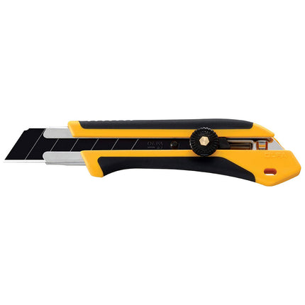 OLFA 25mm XH-1 Fiberglass Rubber Grip Ratchet-Lock Knife