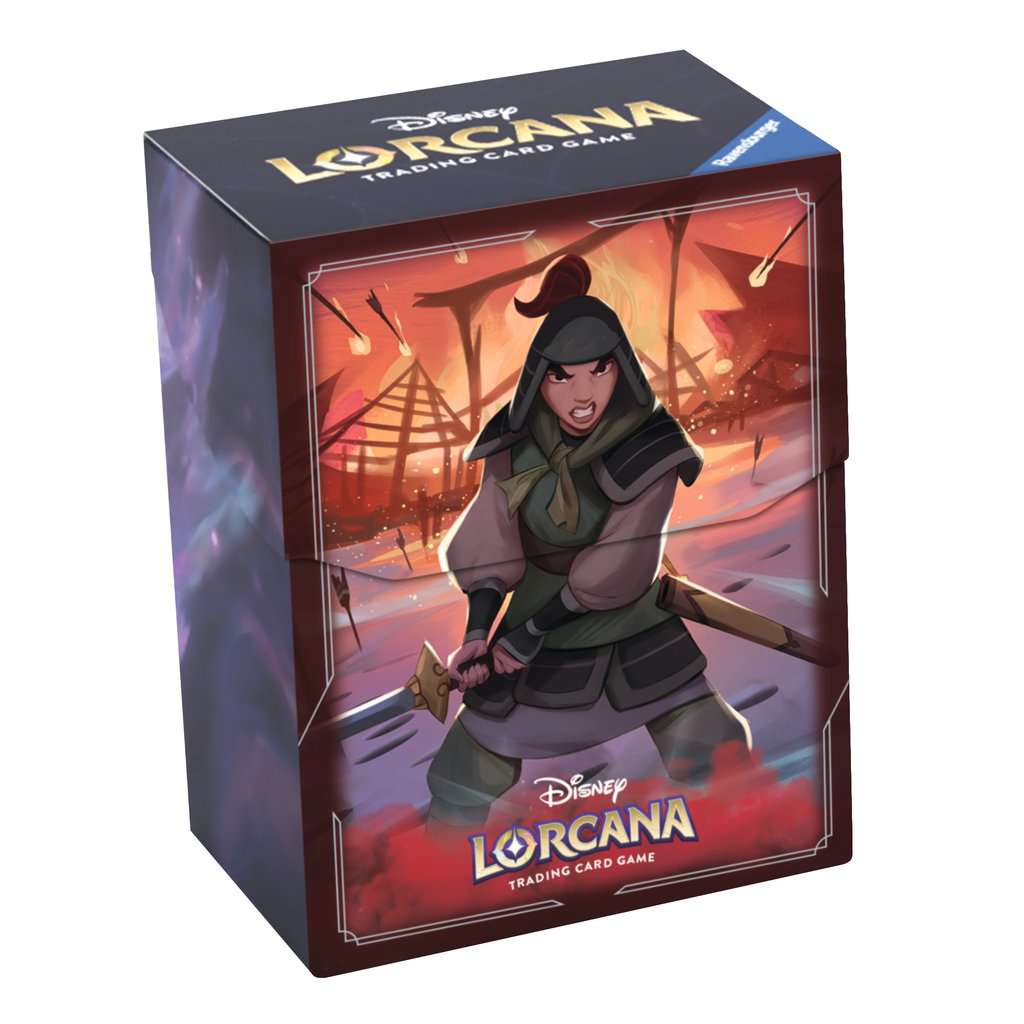 Disney Lorcana: Rise of the Floodborn TCG Deck Box - Mulan