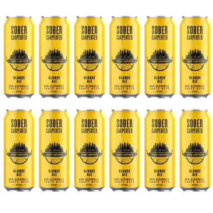 Sober Carpenter Non - Alcoholic Blonde Ale Craft Beer - Just Simcoe