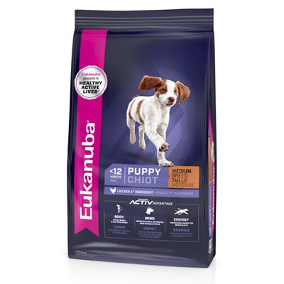 EUKANUBA Puppy Medium Breed 30LBS