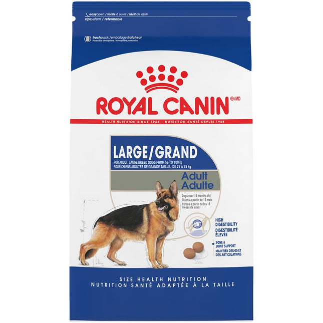 Royal Canin Size Health Nutrition Large Adult Dog 17LBS