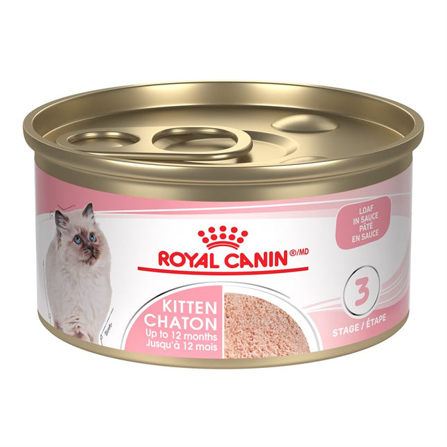 Royal Canin Feline Health Nutrition Kitten Loaf in Sauce 24 / 3oz