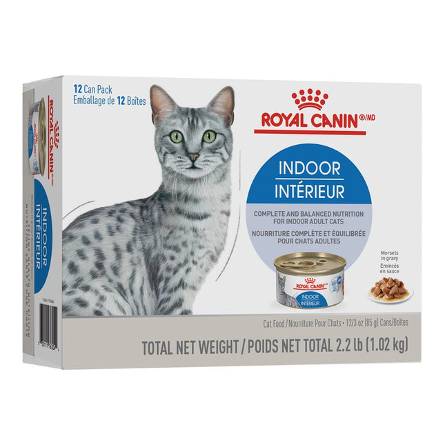 Royal Canin Feline Care Nutrition Indoor Adult Morsels in Gravy Cat 12 / 3oz