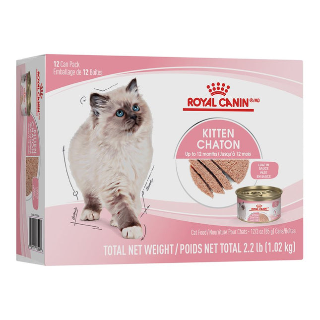Royal Canin Feline Health Nutrition Kitten Loaf in Sauce Multipack 12 / 3oz