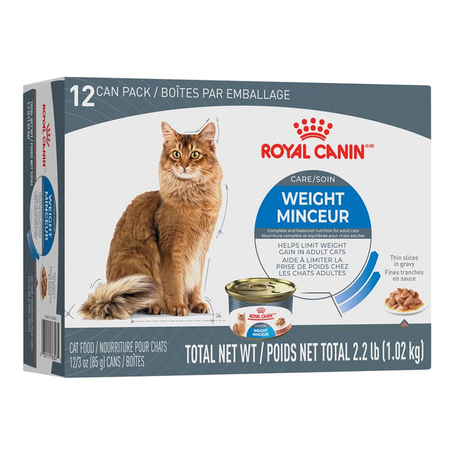 Royal Canin Feline Care Nutrition Weight Care Slices in Gravy Multipack 12 / 3oz