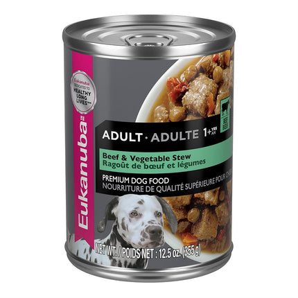 EUKANUBA Adult Beef & Vegetable Stew 12 / 12.5oz