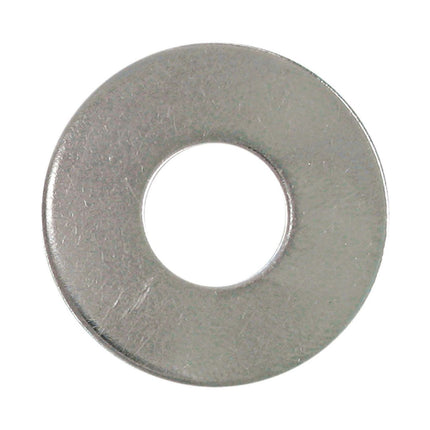 M10 Flat Washer Zinc (Qty: 100)