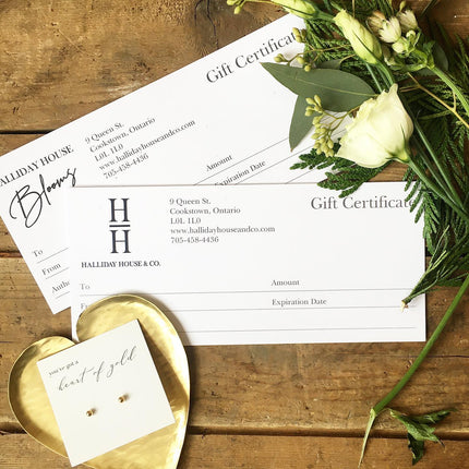 Gift Certificate - Just Simcoe