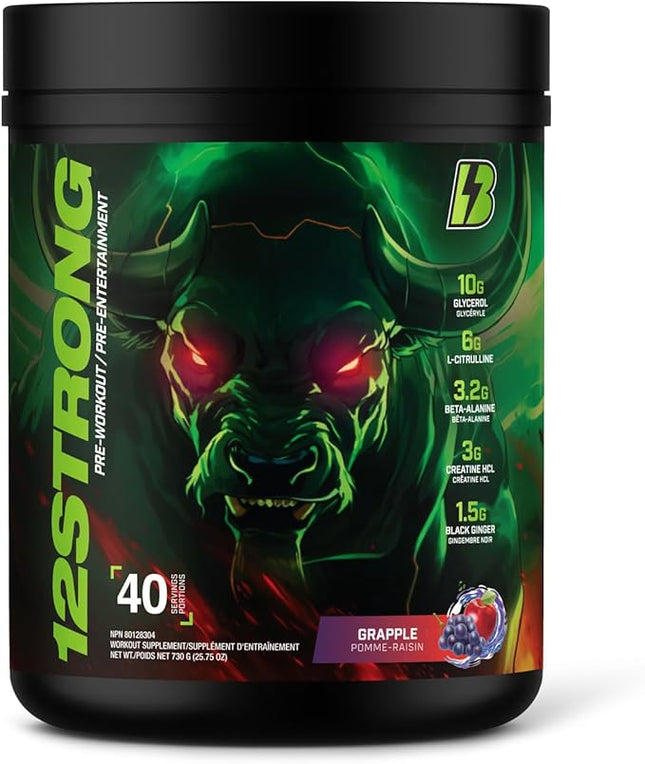 Bull Nutrition 12 Strong Pre - Just Simcoe