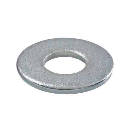 #8 Flat Washer Zinc (Qty: 100)